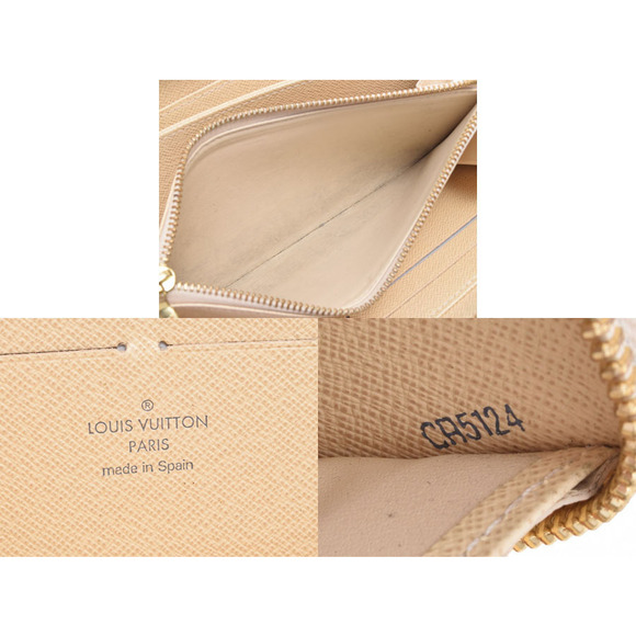 Louis Vuitton Azur White Zippy Wallet Long - Picture 9 of 12